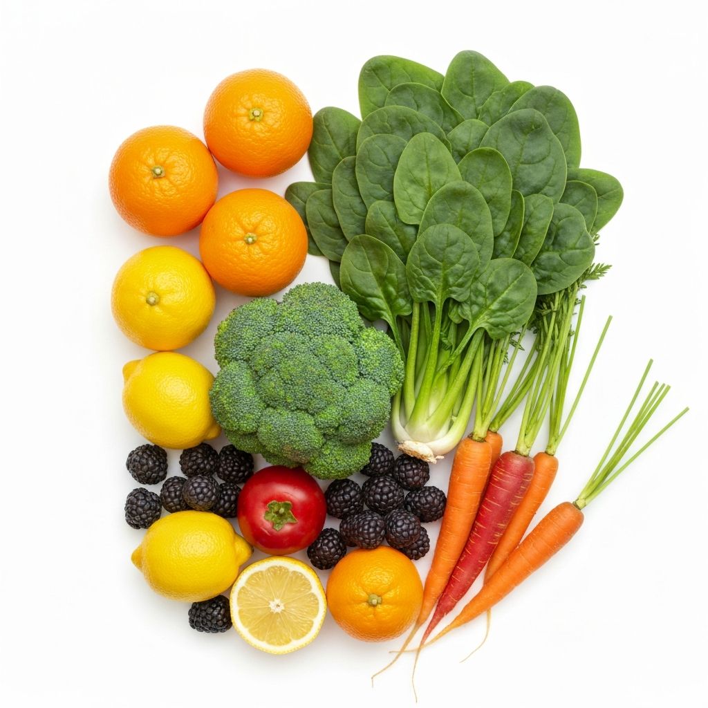 Natürliche Quellen von Vitaminen
